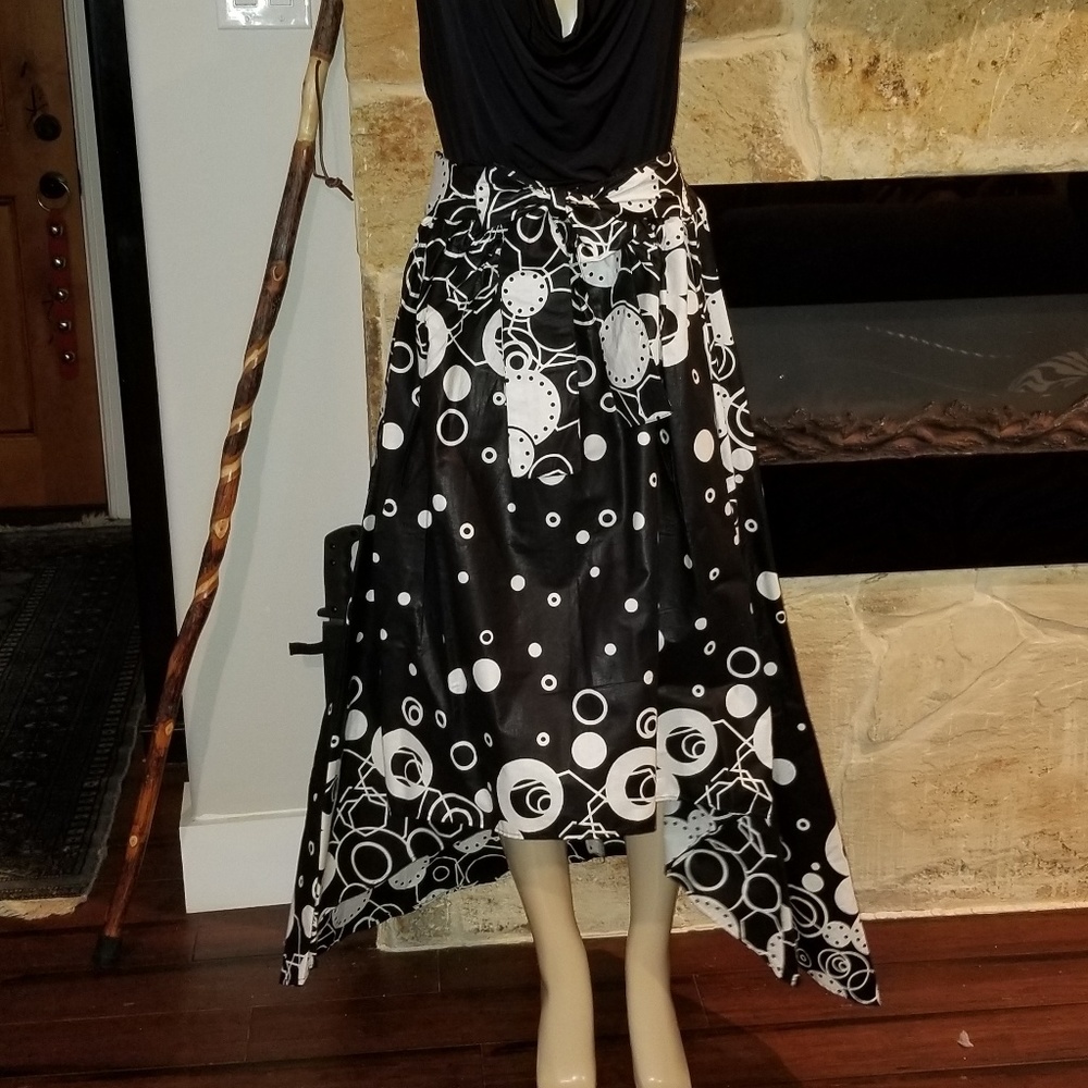AFRICAN PRINT/WAX SKIRT